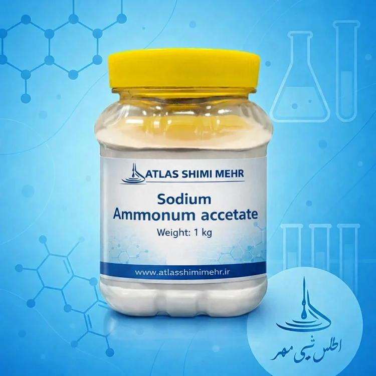 تصویر محصول آمونیوم استات یک کیلویی