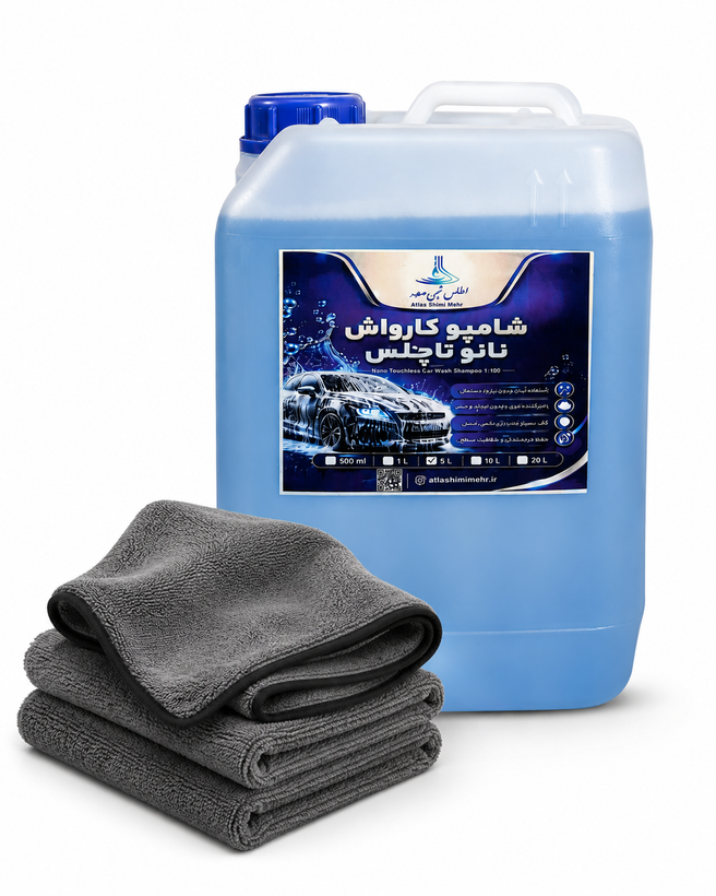 شامپو کارواش نانو تاچلس (اطلس شیمی مهر)