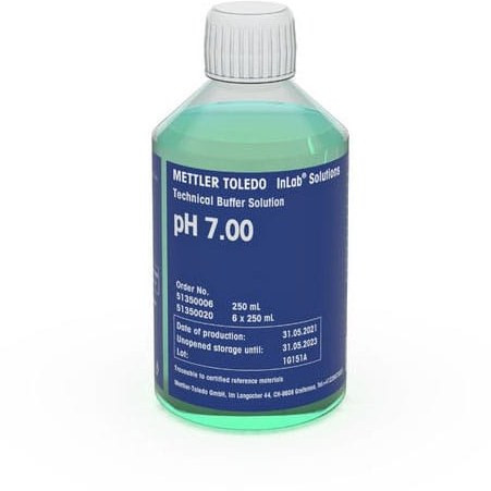 بافر pH pH 7.00 متلر تولدو بسته 250 میلیلیتری کد 5130006