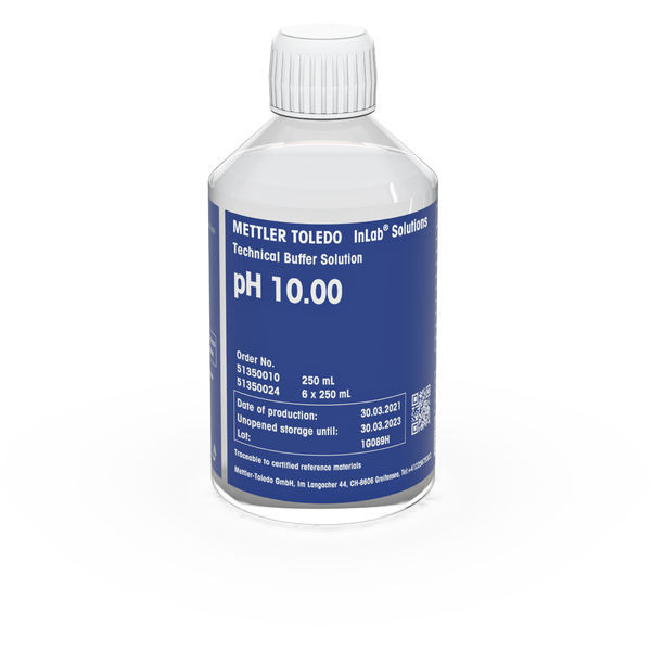 بافر pH pH 10.00 متلر تولدو بسته 250 میلیلیتری کد 51350010